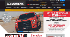 Desktop Screenshot of lowriders.ca